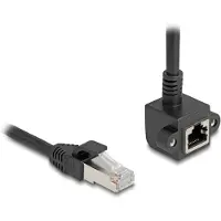 DeLOCK 81159, 5 m, Cat6, F/UTP (FTP), RJ-45, RJ-45, Schwarz