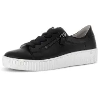Gabor 73.334 Damenschuhe - Halbschuhe - Sneaker schwarz Freizeit NEU