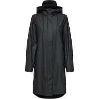 ONLY Regenmantel in Black | Gr.: L