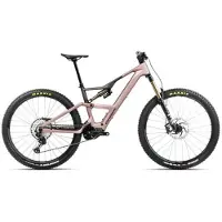 Orbea Rise LT M10 420W 2025 - Desert Rose - Carbon Raw (Matt)
