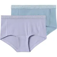 Name it Hipsters – Noos – NkfHipster – 2er-Pack – Lila/Blau - - 7-8 Jahre (122-128) - Hipsters