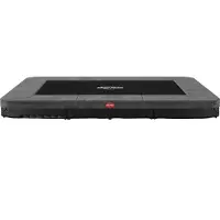 Berg Bodentrampolin Ultim Favorit InGround 280 280x190 cm Stahlrahmen Grau