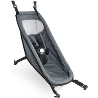 Croozer 122000120, Fahrradanhänger-Babysitz, Blau, Graphit