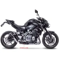 Leovince LV-10 Auspuffsystem mit EG-BE S/O 4-1 BL - Z900 17-19/A2 18-