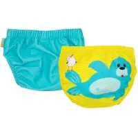 Zoocchini Badewindel 2er-Set Gr. Sydney die Robbe M 2 St