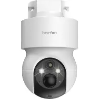 Beafon SAFER 3S Pro, IP-Sicherheitskamera, Draußen, Kabellos, Amazon Alexa & Google Assistant, Wand, Weiß