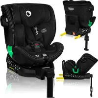 Lionelo Harmony i-Size Kindersitz, Black Carbon Bamboo