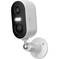 Beafon Safer 2L, IP-Sicherheitskamera, Draußen, Kabellos, Amazon Alexa & Google Assistant, Wand, Schwarz, Weiß