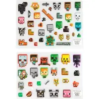 Paladone Mojang Studios - Minecraft - Set de Stickers Gadget Puffy