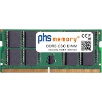 PHS-memory 16GB RAM Speicher kompatibel mit Dell Alienware 16X Aurora AC16251 DDR5 CSODIMM 6400MHz