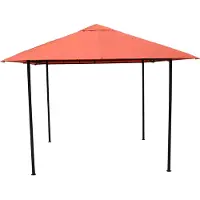 Grasekamp Antikpavillon Amalfi Flex 3 x 3 m Terra Gartenpavillon Partyzelt