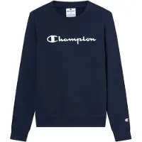 Champion Rundhals-Sweatshirt für Damen mit Script-Logo Dunkelblau - M