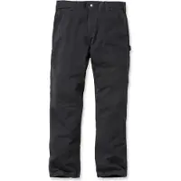 Carhartt Arbeitshose Washed Twill Dungaree Herren Black-W40/L32
