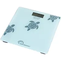 Little Balance 8730, Elektronische Personenwaage, 180 kg, 100 g, Blau, Quadratisch, Gehärtetes Glas