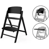 Cybex Hochstuhl CLICK&FOLD 3in1 Stunning Black, black