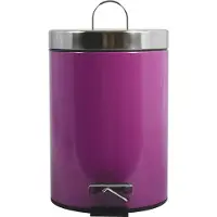 MSV 3700703905103, 3 l, Rund, Edelstahl, Violett, Terrasse, Edelstahl
