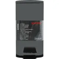 Spirella – 5-Liter-Treteimer, Modell Erik, rechteckig, mit sanftem und geräuschl