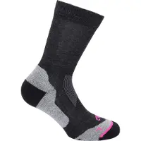 CMP - Women's Trekking Wool Sock - Wandersocken Gr 36-38 schwarz/grau