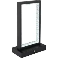 Globo Samega LED Tischleuchte 3W CCT Schwarz Matt, Metall 23cm 24008S