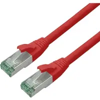 Roline RM Patchkabel Cat.6A S/FTP (PiMF), rot, 7 m