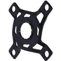 BBB Cycling crank spider E-bikeMount 104 Schwarz - stabiler Spider für Bo....