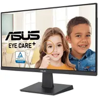 Asus VA24EHF, 60,5 cm (23.8"), 1920 x 1080 Pixel, Full HD, LCD, 1 ms, Schwarz