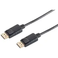 S-Impuls S/CONN maximum connectivity Displayportkabel-Displayportkabel 1.2, Stecker-Stecker, UHD 4K2K, schwar