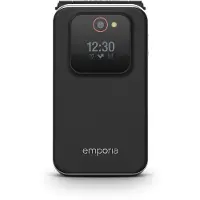 Emporia emporiaJOY-LTE, Klappgehäuse, Single SIM, 7,11 cm (2.8"), 2 MP, 1300 mAh, Schwarz
