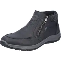 Rieker Booties 03660-00, Schnürschuhe, Herren, Schwarz, Größe: 42