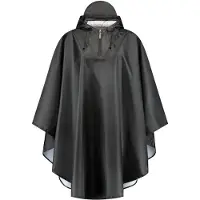 Mirage Regen Poncho Polyester - Schwarz