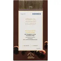 Korres Arganöl - Hochentwickelte Haarcoloration Aschblond 7.1 1 St
