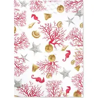 Excelsa Küchentuch Coral Baumwolle 50x70 cm Mehrfarbig
