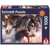 Schmidt Spiele 57389, 1000 Stück(e), Tiere, 12 Jahr(e)