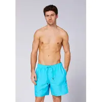 Chiemsee Badeshorts , Herren, Gr. S (44/46), blau (river blau), 100% Polyester, Badehosen Badeshorts
