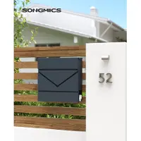 Songmics Briefkasten mit Zeitungsfach GMB054G01