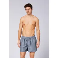 Chiemsee Badeshorts Stretchige Badeshose mit Kontrast-Logo