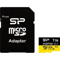 Silicon Power SP001TBSTXLA2V1NSP, 1 TB, MicroSDXC, Klasse 10, 3D TLC NAND, 170 MB/s, 160 MB/s