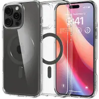 Spigen Apple iPhone 16 Pro Max Hülle - Kunststoff - - Backcover/Hard Case - Dunkelgrau