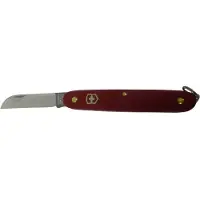 Victorinox Klauenmesser Linkshänder, Hufmesser, Gartenmesser, Taschenmesser, rot