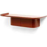 HAY - Korpus Regal 4 Haken 60x25x14 cm (Ziegelrot)