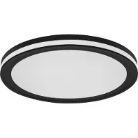 Ledvance Smart+ Orbis Ceiling, Intelligente Deckenbeleuchtung, WLAN, Schwarz, Acrylnitril-Butadien-Styrol (ABS), Polycarbonat (PC), 3000 K, 6500 K