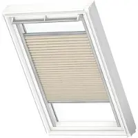 Velux Plissee-Faltstore manuell champagner uni FHL P10 1283S