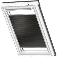 Velux Wabenplissee uni schwarz manuell FHC C02 1047S