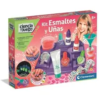 Clementoni Science & Jeu fun 55579, Nagelpolitur-Set für Kinder, 8 Jahr(e), Pink, Violett