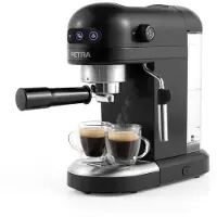 Petra PT5240BVDE, Espressomaschine, 1,4 l, Gemahlener Kaffee, 1465 W, Schwarz