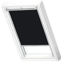 Velux Verdunkelungsrollo uni schwarz manuell Rahmen aluminium DKL P31 3009S