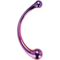 Dream Toys Dreamtoys - Glas-Massagestab Dildo (Lila)