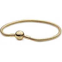 Pandora 568748C00 Damenarmband für Charms Schlange Goldfarben