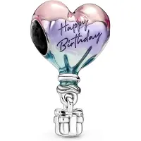 Pandora 791501C01 Silber Charm Happy Birthday Heißluftballon