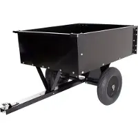 Texas 90053034 Anhänger mit 150 kg Traglast passend für Rasentraktoren